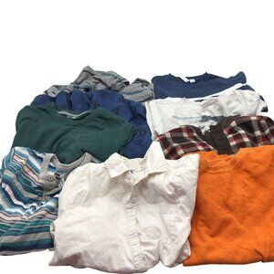 Boys Size 10-12 (L) Fall Winter Clothing BUNDLE Long Sleeve T Shirts Sweaters